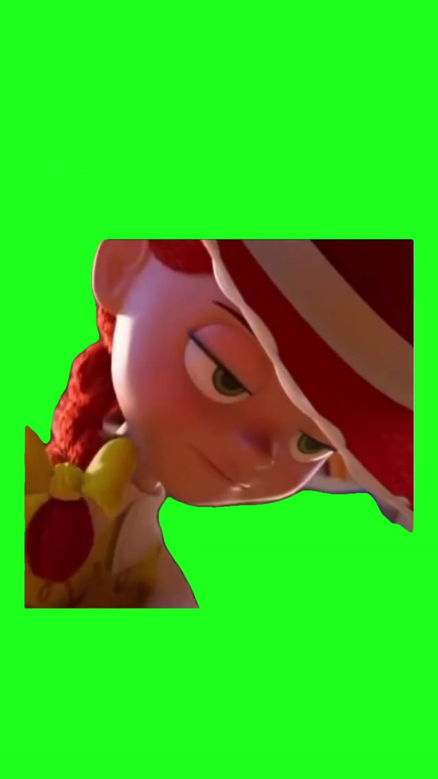 Polishing Up Buzz green screen