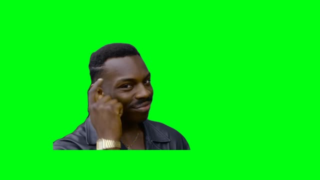 Roll Safe green screen