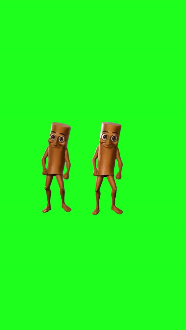 Sahur Dancing To Bazooka green screen