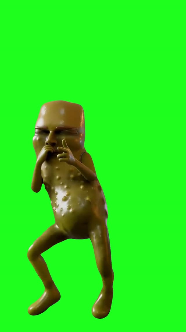 Scuba Pickles green screen