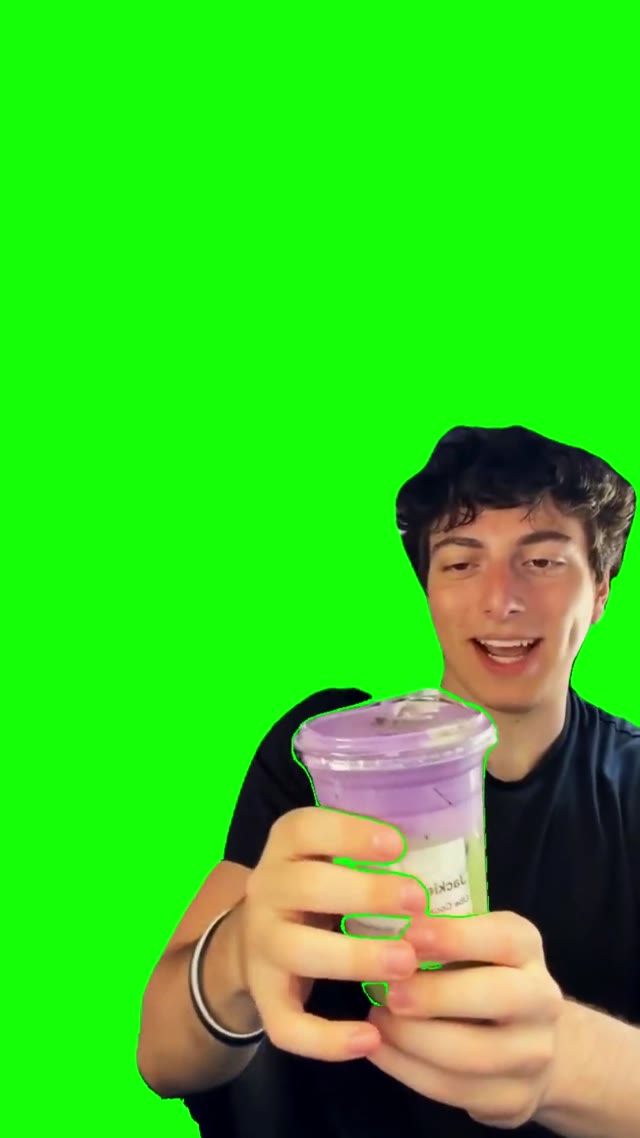 Sema Drinks Matcha green screen