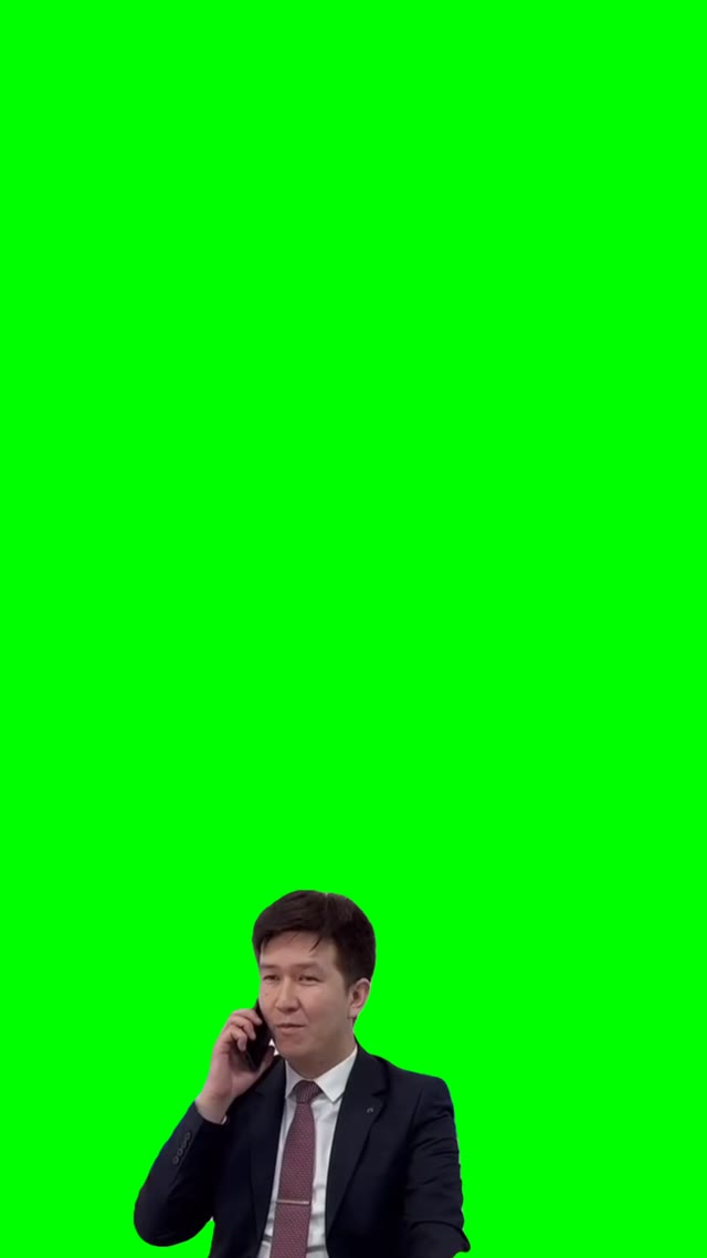 Side eye green screen
