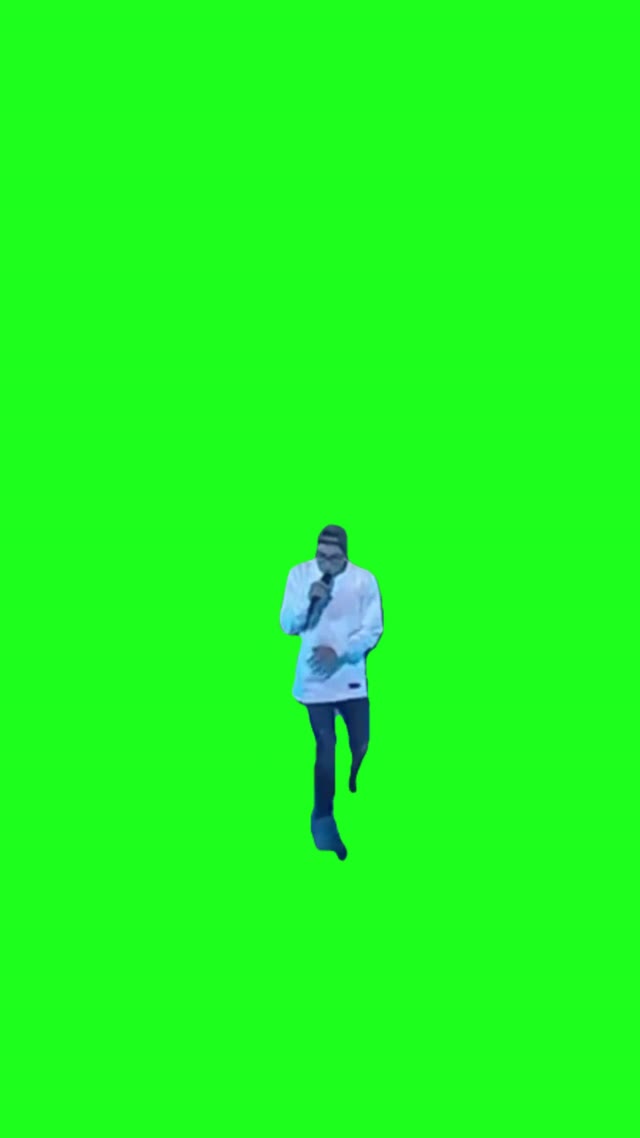 Sorry Performance green screen