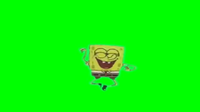 Spongebob20Dancing20Happy green screen