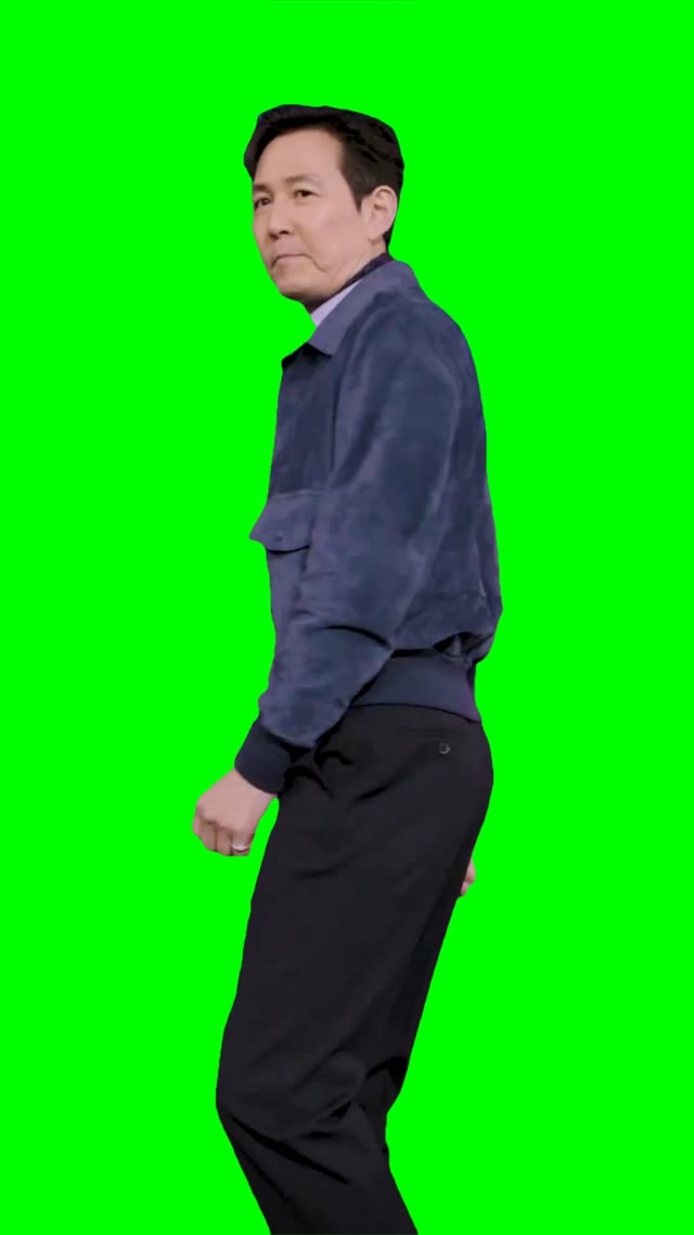 Squid game actors reveal green screen