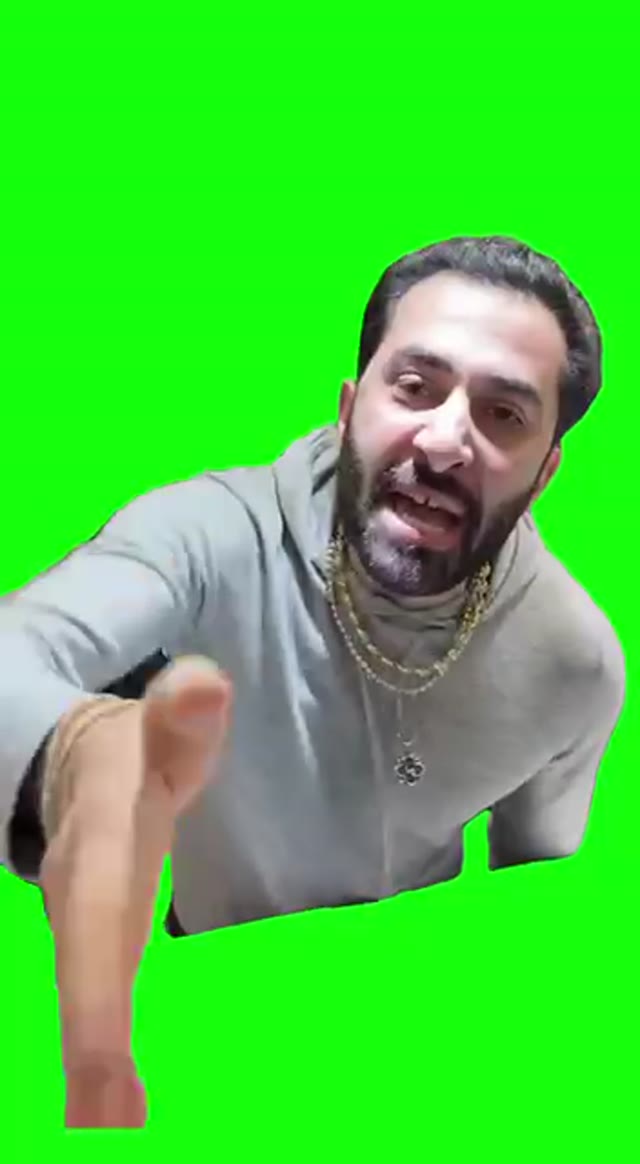 Stop being greedy green screen