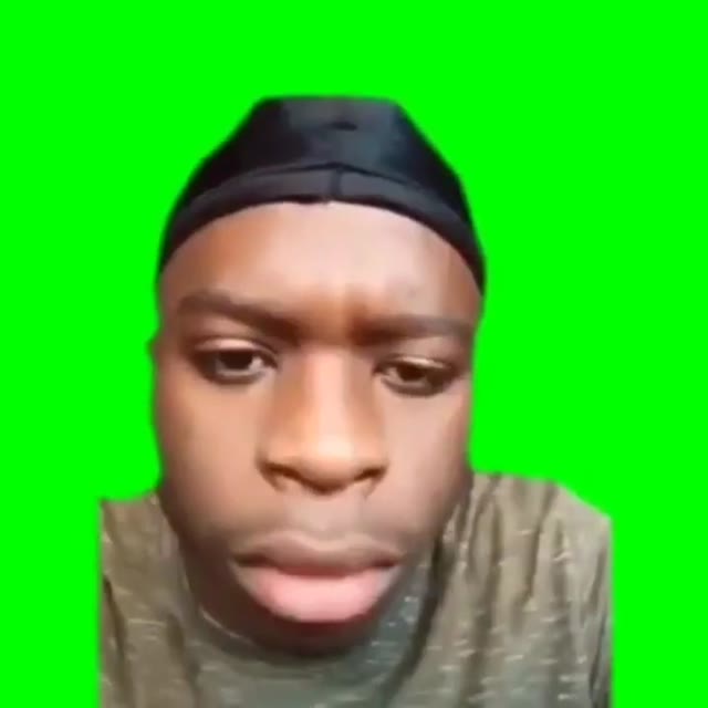 Surprised Guy 2 green screen