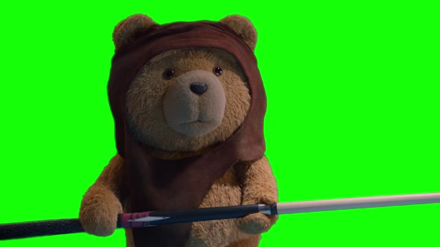 Ted whoops green screen