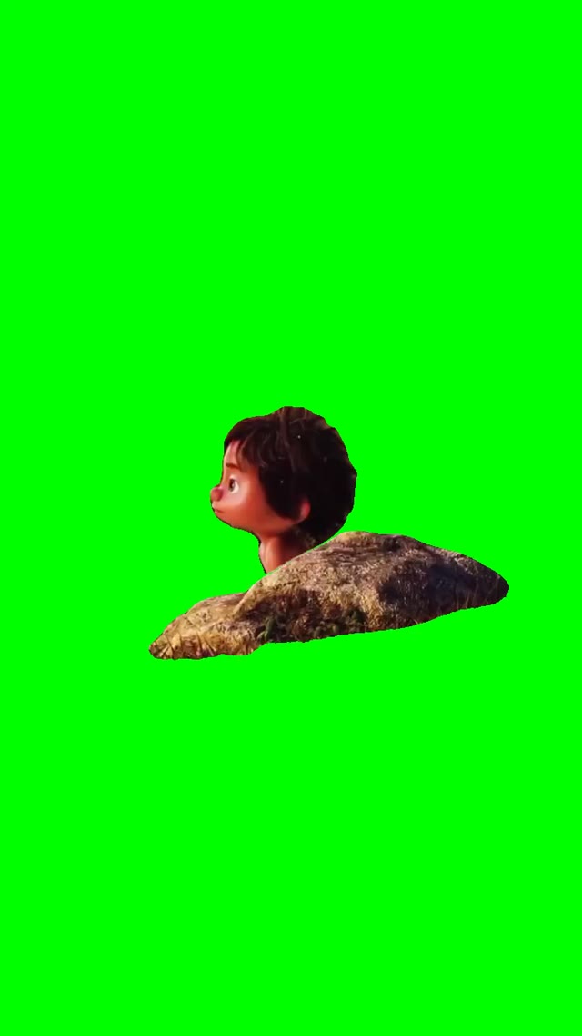 The Dinosaur Kid green screen