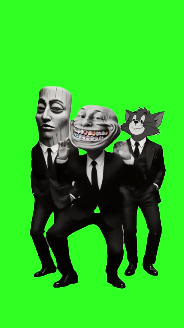Tiki Tiki Yara Yara Phonk green screen
