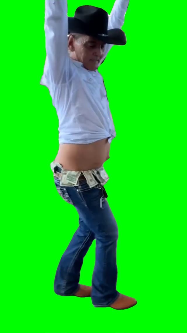 Tio dancing green screen