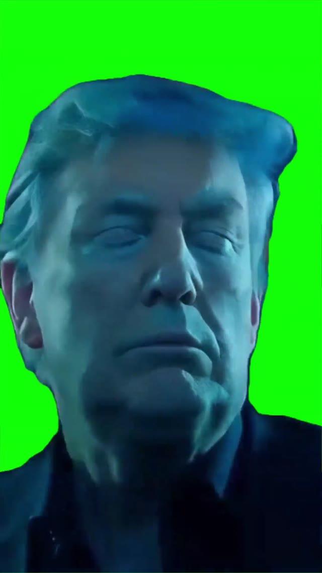 Trump hamm dance green screen