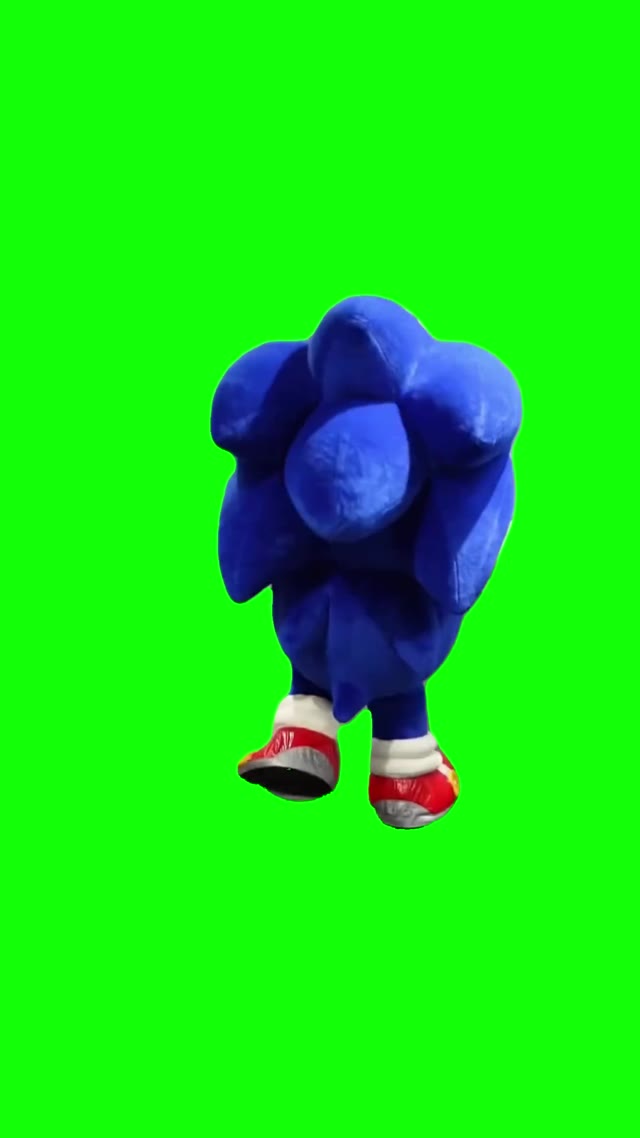 Trying to be sneaky green screen