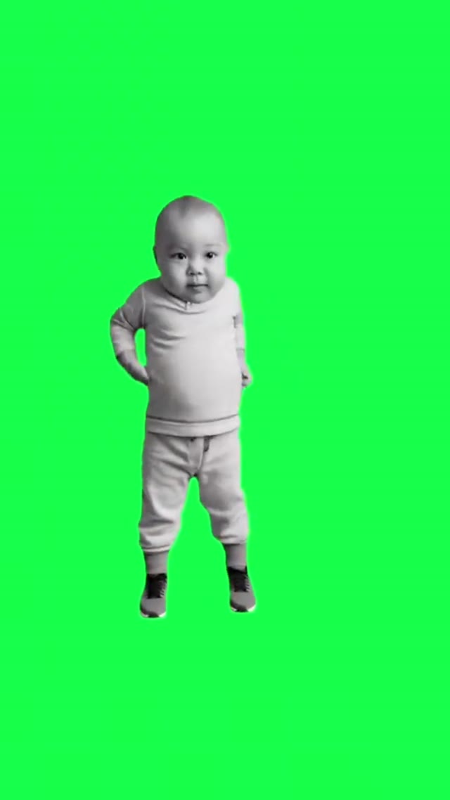 Tuff Baby Is Dancing To Mississippi Pride green screen