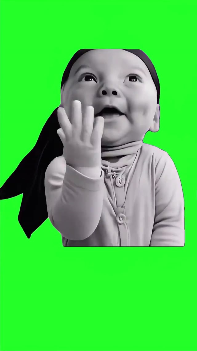 Tuff Baby King Nasir green screen