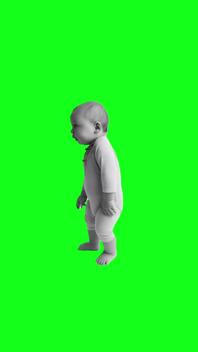 Tuff Baby Tiki Tiki green screen