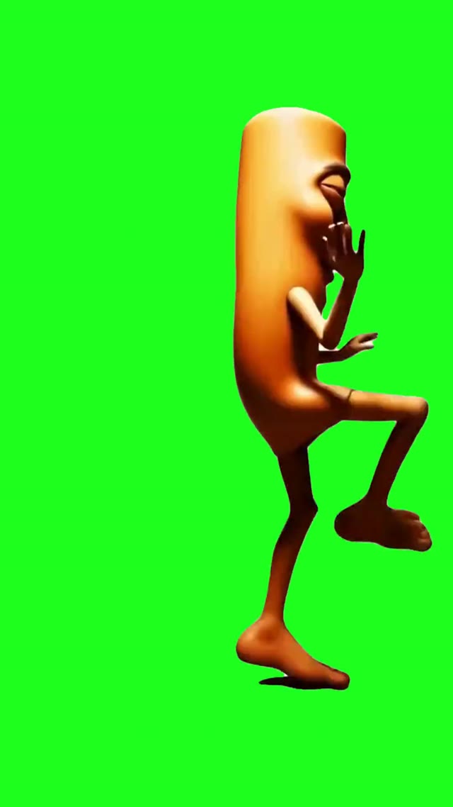Tung Tung Sahur Dancing To Bombale green screen