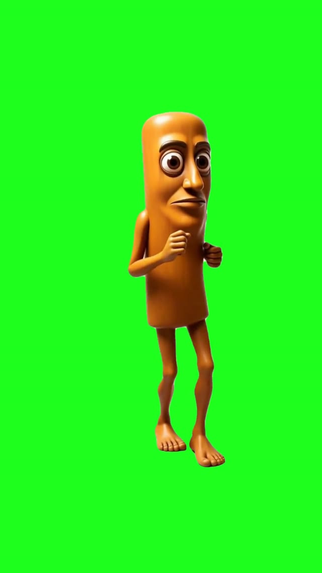 Tung Tung Tung Sahur Chuckle Charm Dance green screen