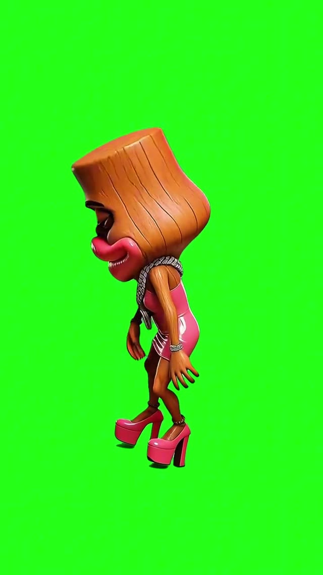Tupa Tiki Tiki Tiki Phonk Dance green screen