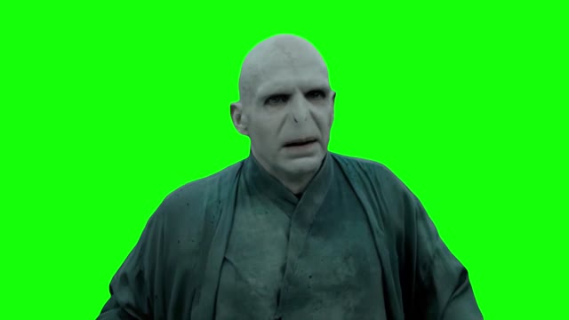 Voldemort You Put Your Faith in Me green screen