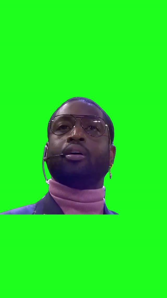 Wade sus green screen
