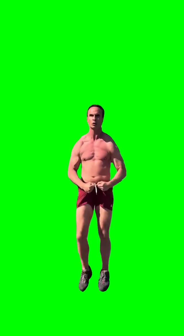 What Are You Doing Eric green screen