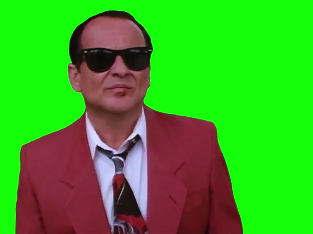 What the fuck is this piece of shit green screen