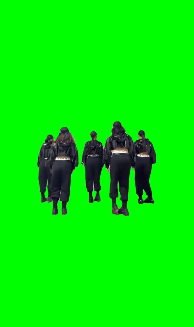 Whos calling my phone dance Green  green screen