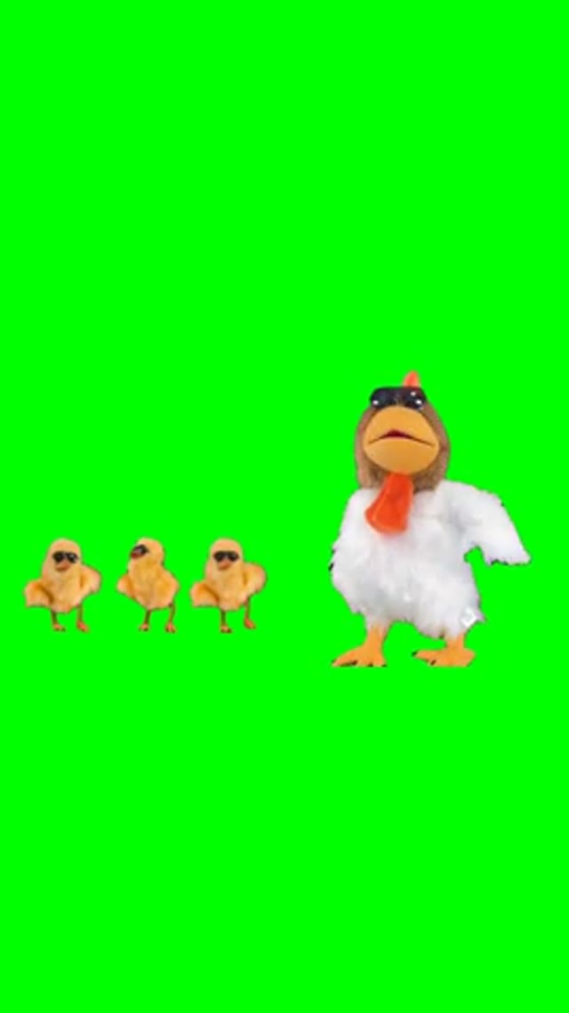 You got to shut the f up green screen