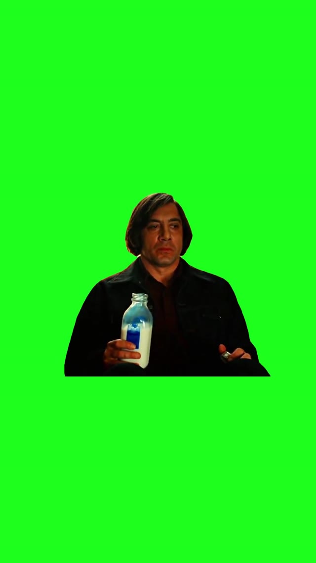 Zoning out green screen