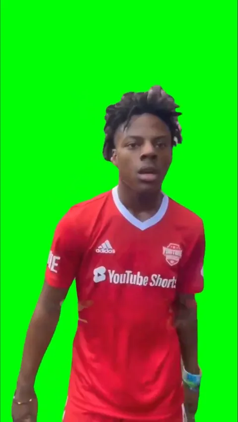 iShowSpeed Crying after Losing to Sidemen green screen