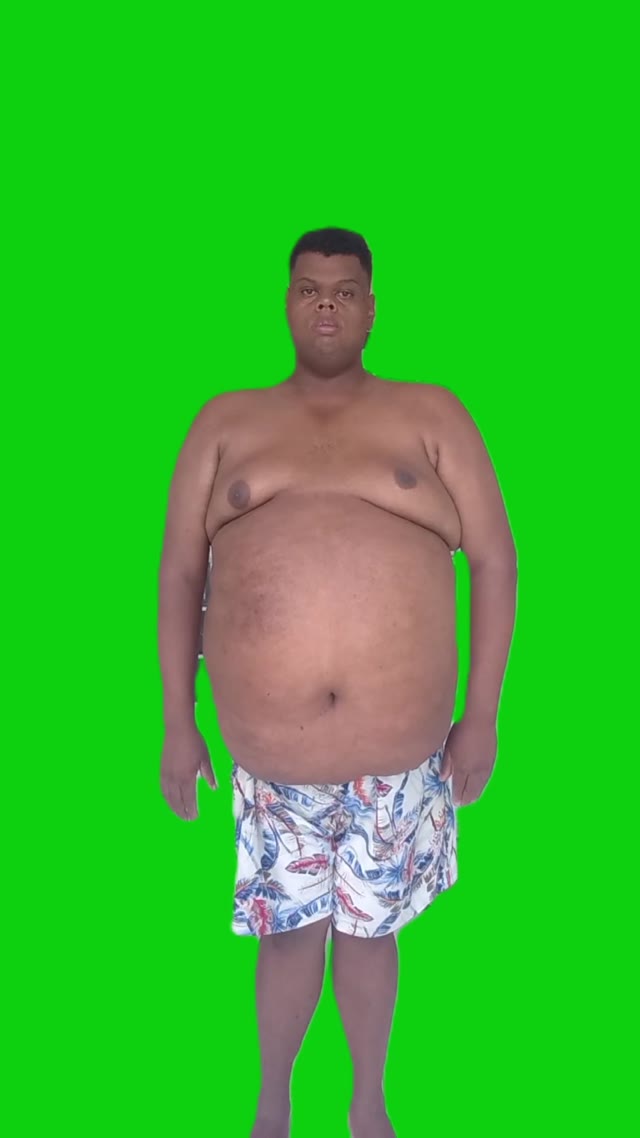 SpongeBob dance green screen