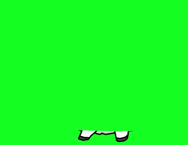 asuna green screen