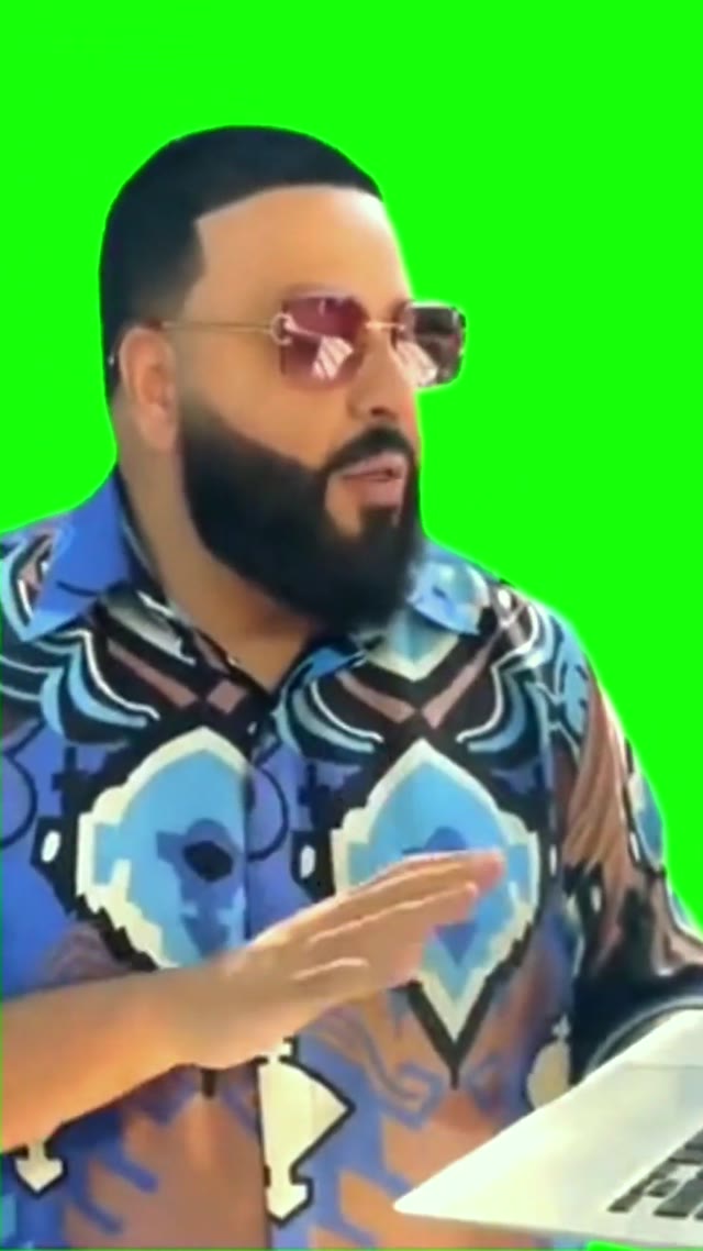 dj khaled sounds like a new opportunity green screen