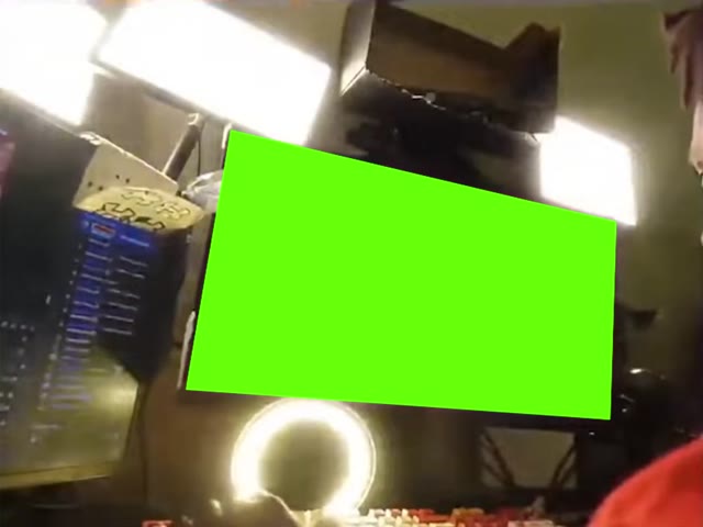 iShowSpeed Breaks His Monitor green screen