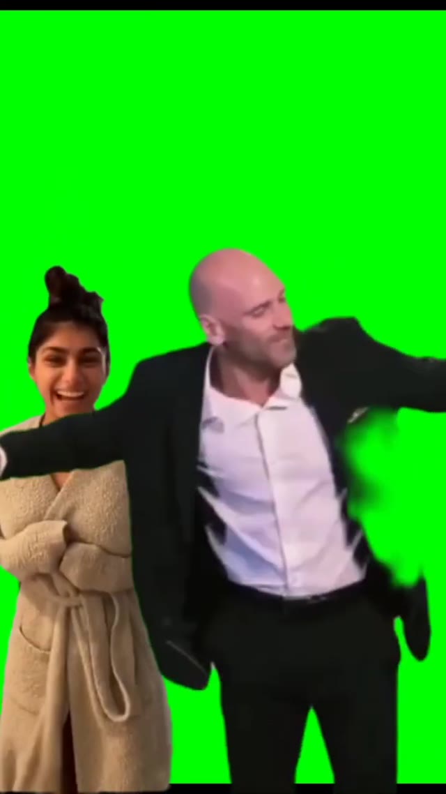 jhony since Mia khalifa dancing green screen
