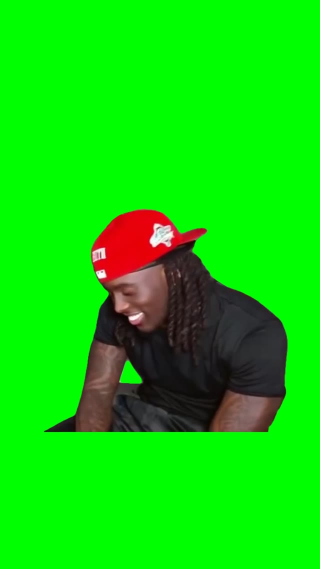 kai that ass is fat  green screen