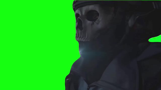 negative sir ghost green screen