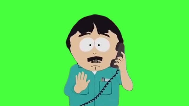 no no no listen listen green screen