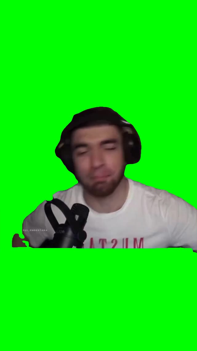 streamer dancing green screen