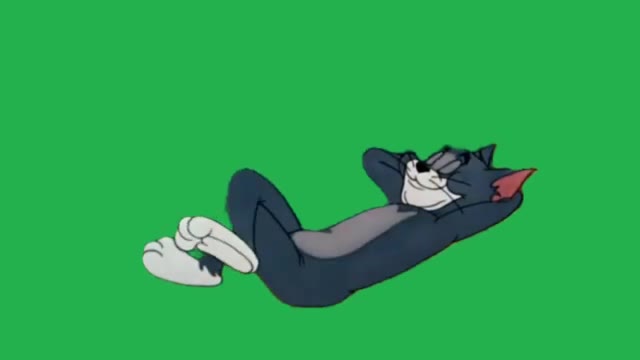 tom20and20jerry20listening green screen